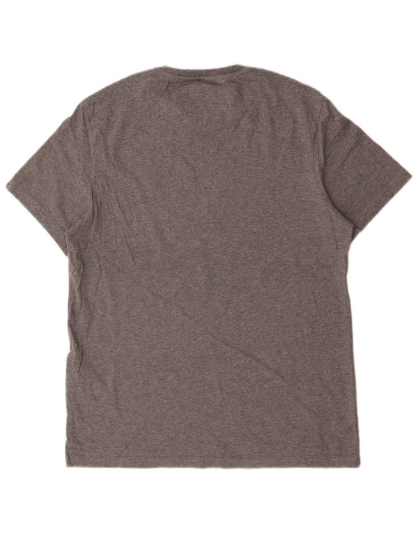 T-shirt da uomo Lyle & Scott Top in cotone grigio medio