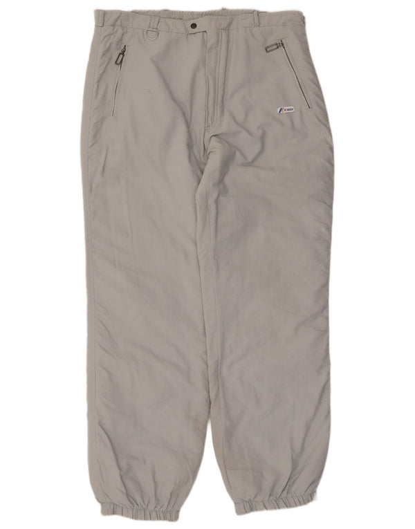 Pantaloni Sci Uomo K-Way IT 48 Medium W38 L31 Grigio Poliammide