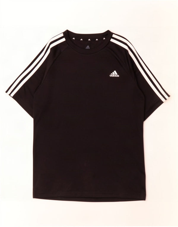 Maglietta Adidas Aeroready da bambino 13-14 anni in poliestere nero