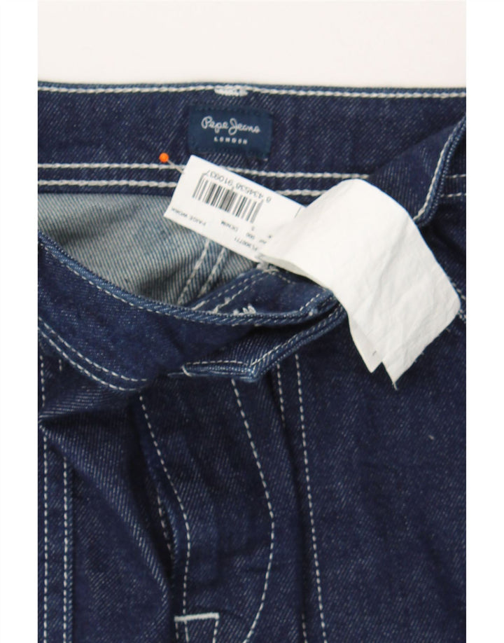 PEPE JEANS Womens Denim Skirt Small W26 Navy Blue Cotton Vintage PEPE Jeans and Second-Hand PEPE Jeans from Messina Hembry 