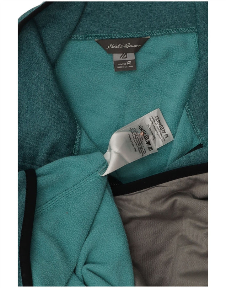 Giacca da tuta oversize da donna Eddie Bauer UK 6 XS poliestere verde
