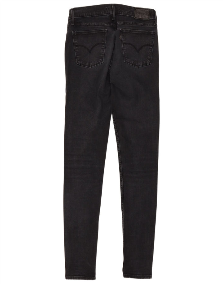 Jeans Levi's da donna 710 super skinny W29 L32 cotone nero