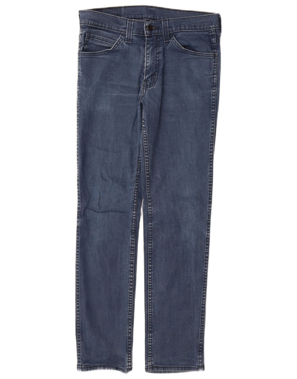Jeans slim da uomo Levi's W30 L30 in cotone blu