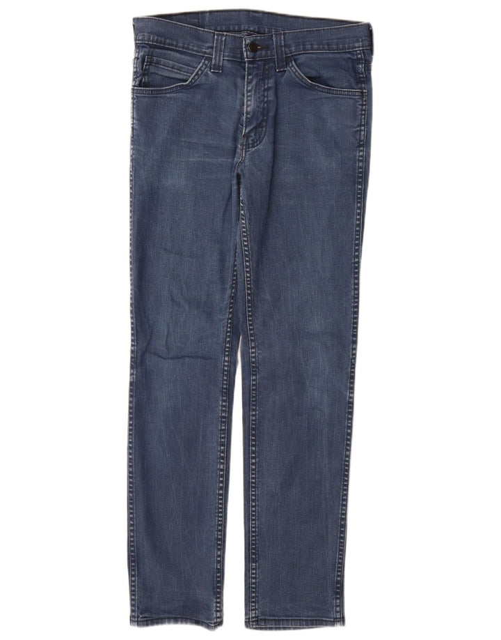Jeans slim da uomo Levi's W30 L30 in cotone blu