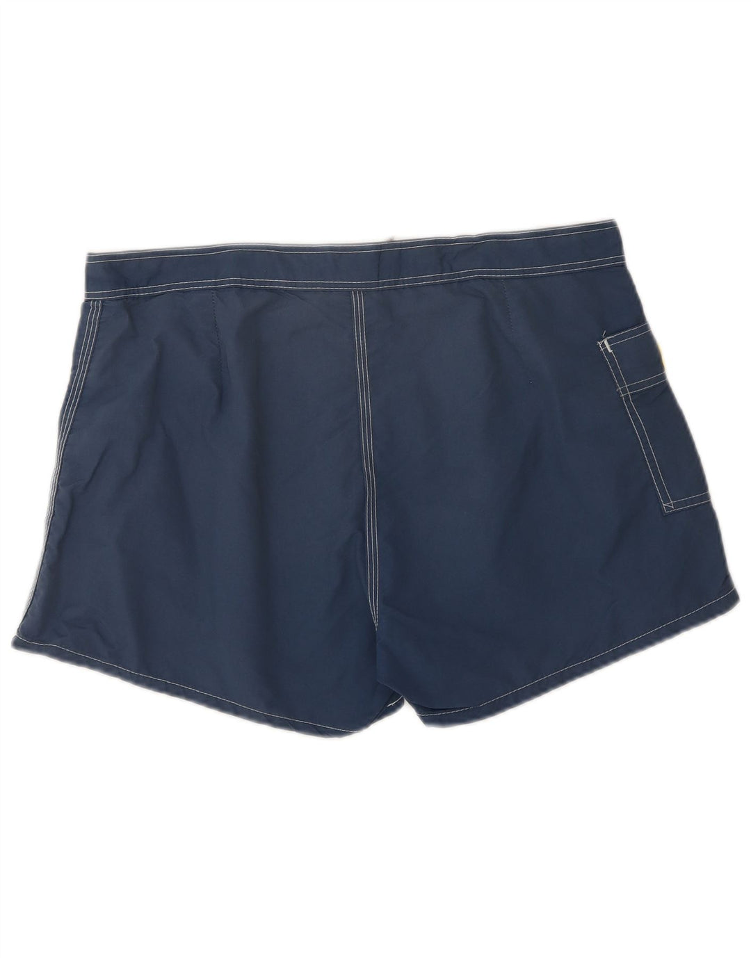Pantaloncini da bagno da uomo Sundek grandi in nylon color block blu navy