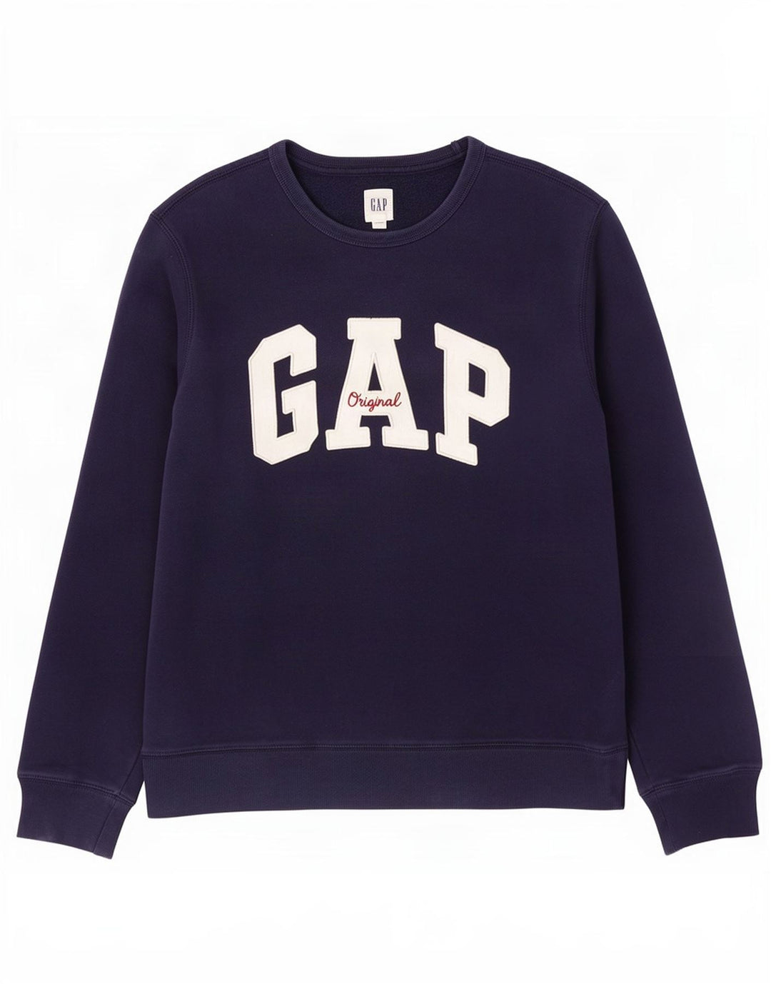 Gap Felpa grafica da uomo Maglione piccolo in cotone blu navy