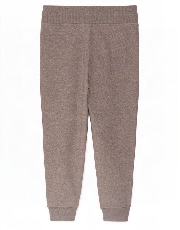Pantaloni da tuta da donna Adidas Crop Pantaloni da jogging UK 10 Small Grigio Cotone