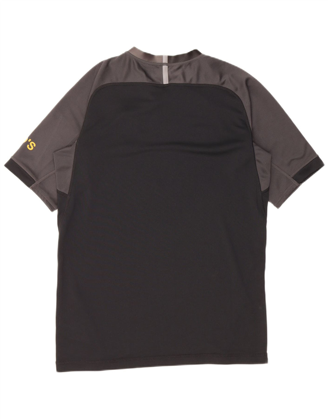 T-shirt grafica da uomo Canterbury Top in poliestere color block medio nero