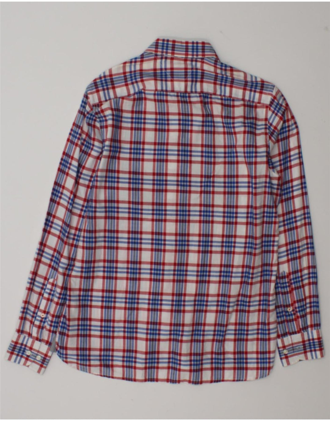 Camicia da uomo su misura Tommy Hilfiger Small in cotone a quadri multicolore