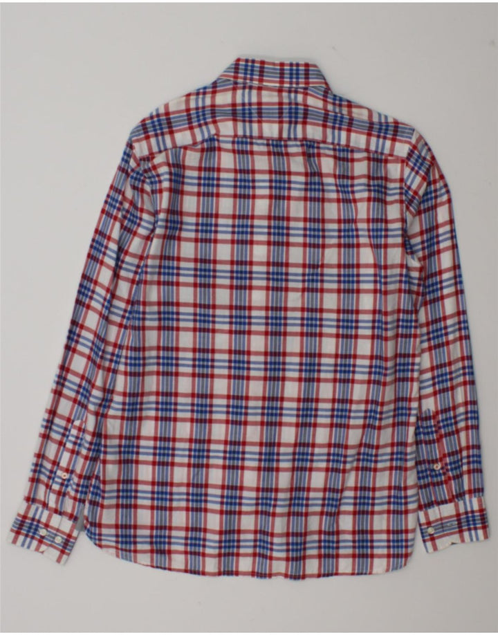 Camicia da uomo su misura Tommy Hilfiger Small in cotone a quadri multicolore