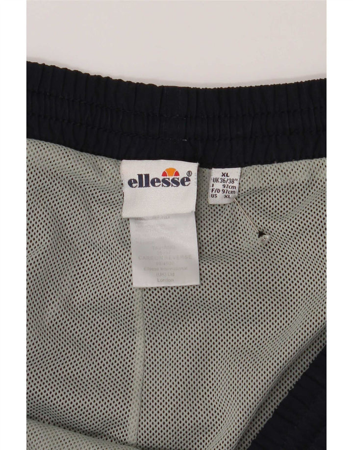 Pantaloni da tuta da uomo Ellesse XL poliestere blu navy