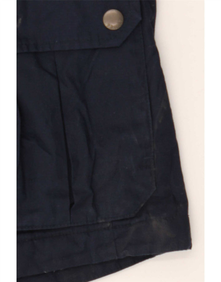 Giacca da uomo con cappuccio Fat Face UK 40 Large in poliestere blu navy