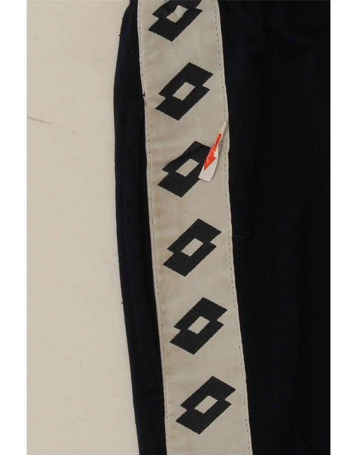 Pantaloni da tuta con grafica Lotto da uomo, colore blu navy medio
