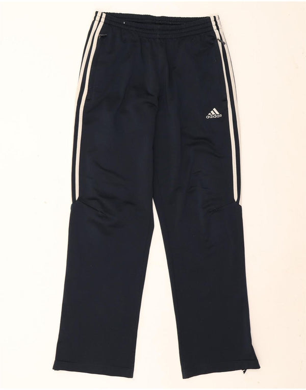 Pantaloni da tuta da uomo Adidas UK 34/36 Small Poliestere blu navy