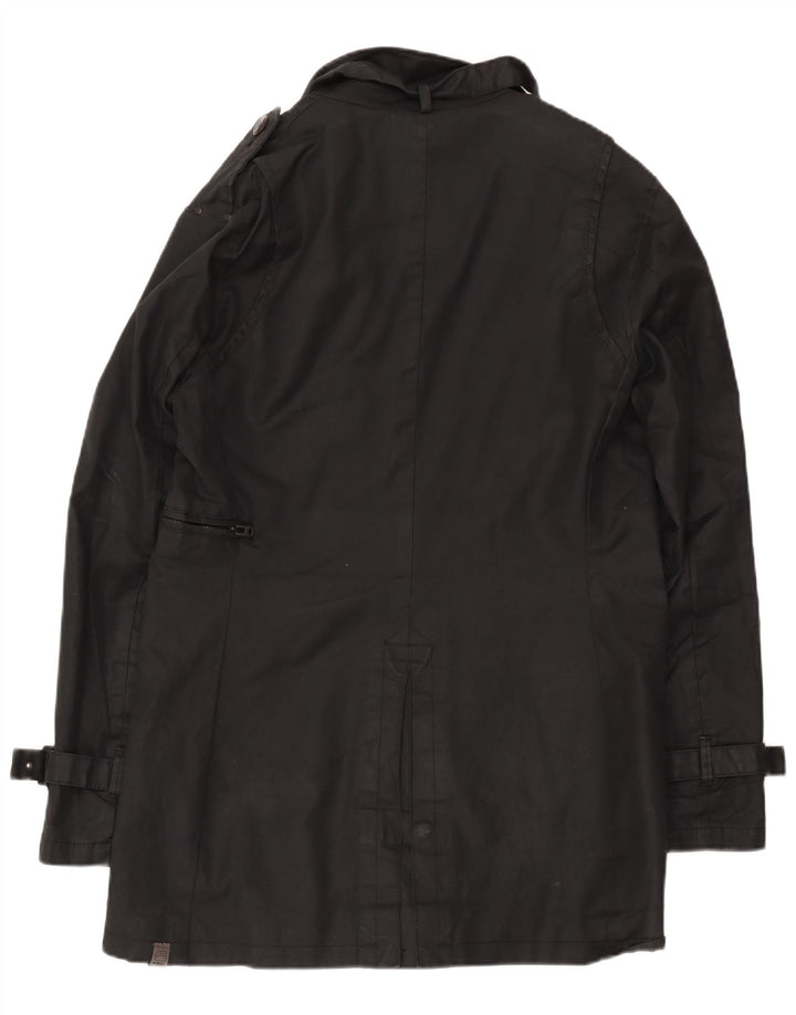 Trench da uomo G-Star UK 42 XL Cotone nero