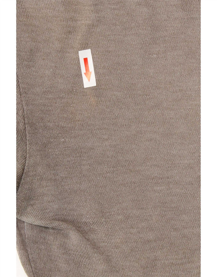 T-shirt Zara da donna Top UK 10 piccola marrone