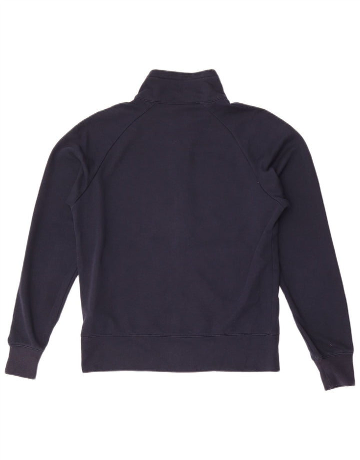 Giacca da ginnastica da donna Champion UK 10 piccola in cotone blu navy