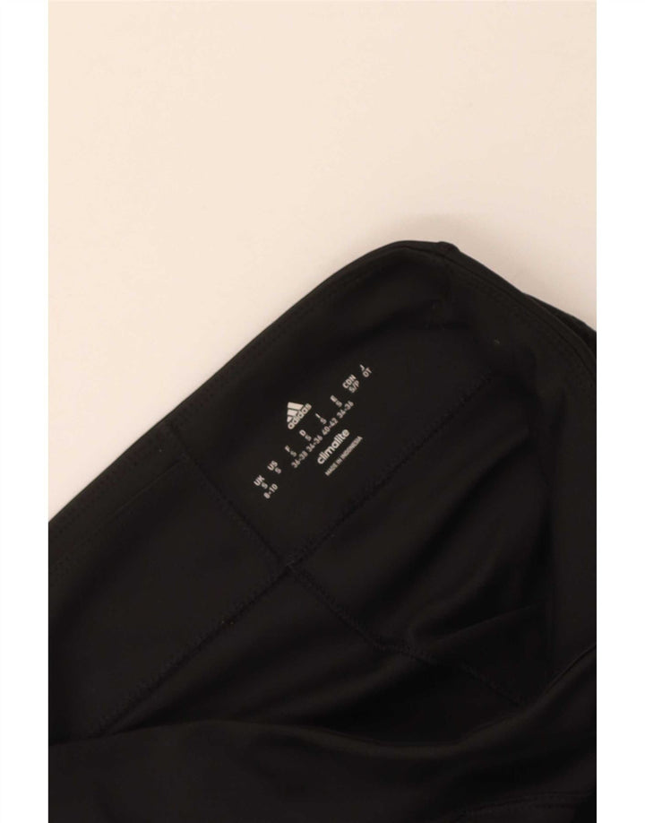 Leggings Adidas Climalite Capri da donna UK 8/10 piccolo nero