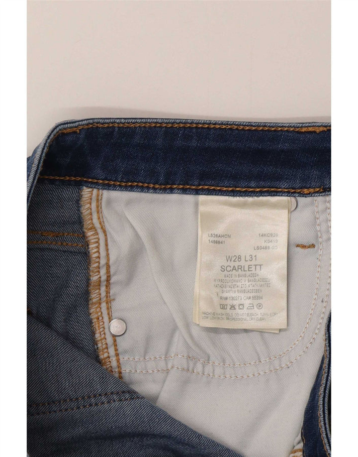 Jeans skinny da donna Lee W28 L28 cotone blu