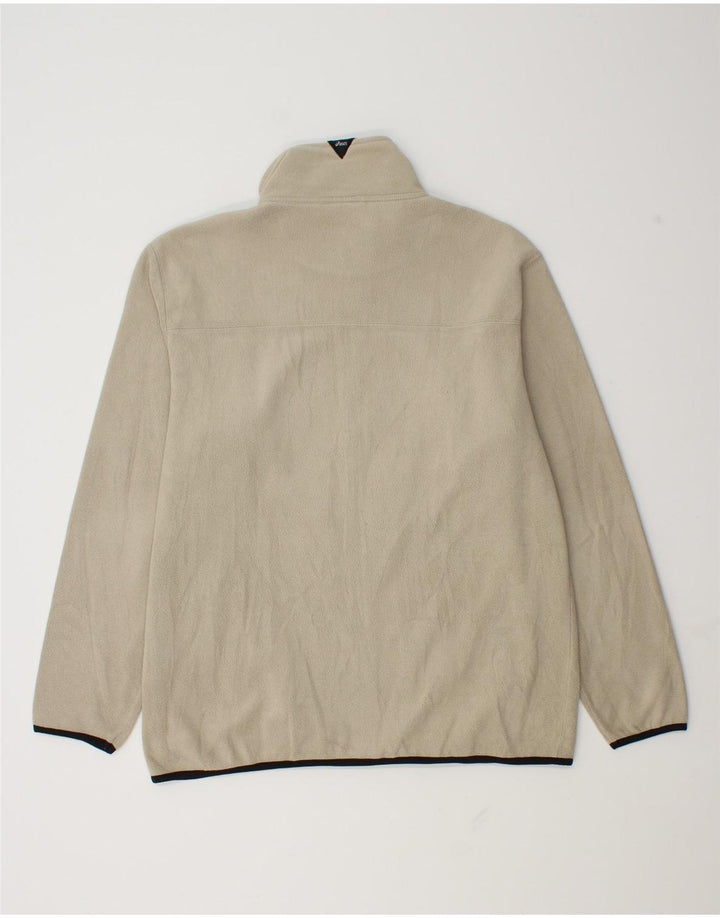 Giacca in pile da uomo Asics UK 40 Large Beige Poliestere