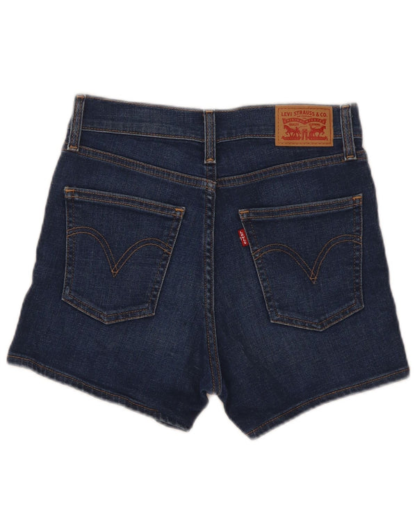 Pantaloncini di jeans da donna Levi's W25 XS cotone blu navy