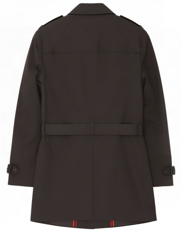 Trench da uomo Hugo Boss EU 54 2XL poliestere nero