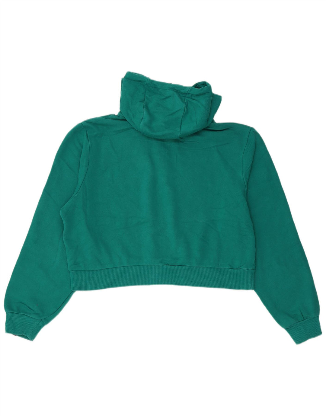 Maglione con cappuccio grafico oversize da donna Ellesse UK 12 Cotone verde medio