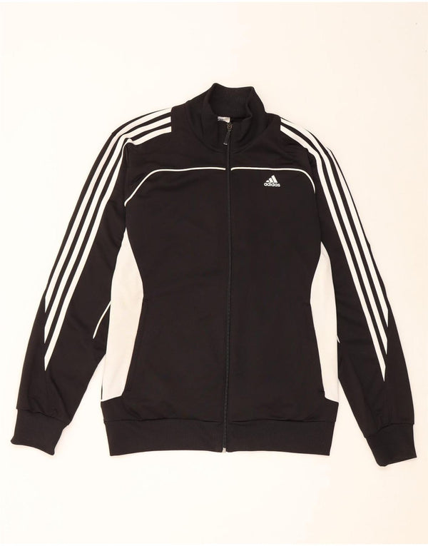Giacca da tuta da uomo Adidas UK 40/42 Medium Black Colourblock