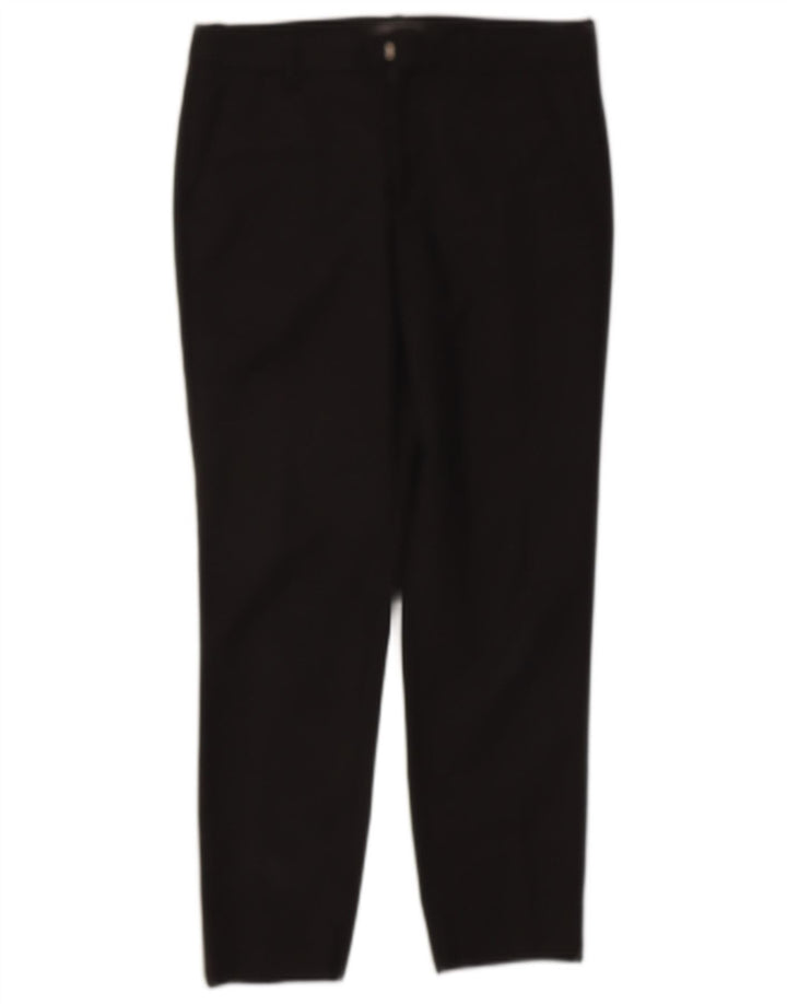 ZARA Womens Slim Chino Trousers Small W27 L27 Black