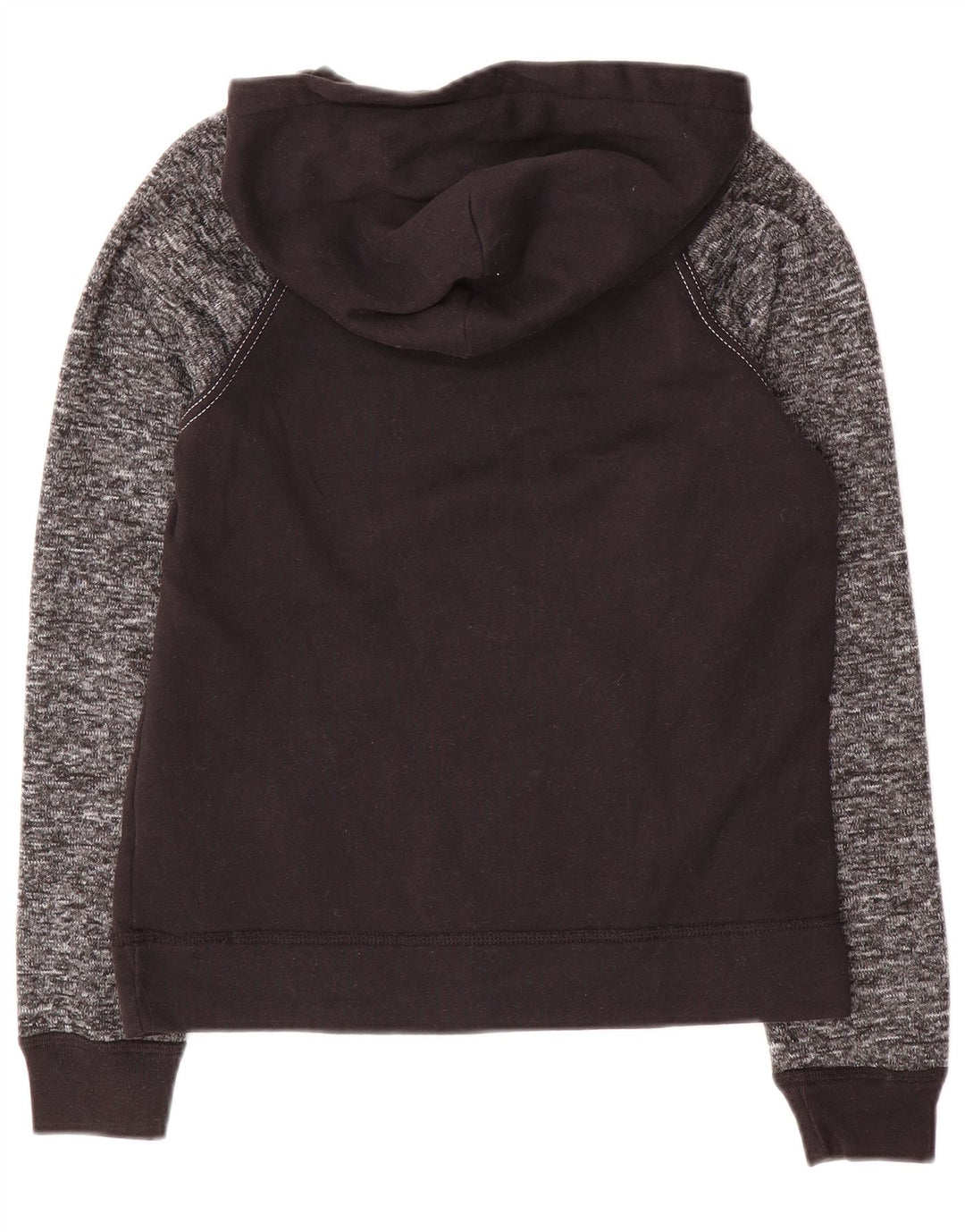 Maglione con cappuccio da bambino ABERCROMBIE & FITCH 13-14 anni Poliestere mélange nero