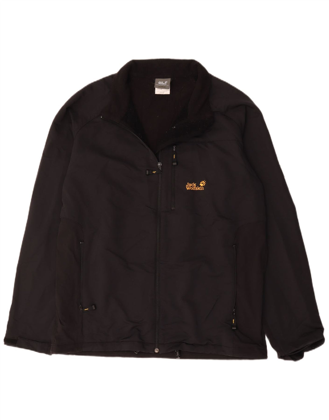 Giacca a vento da uomo Jack Wolfskin UK 46/48 2XL poliestere nero