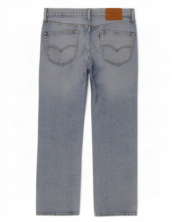 Levi's Donna 551 Jeans dritti vestibilità ampia W29 L26 Cotone blu