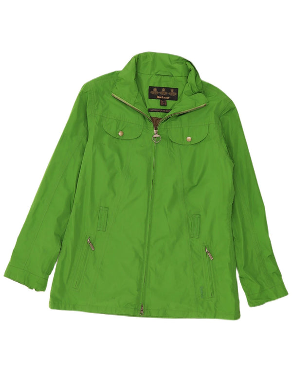 Giacca antipioggia da donna Barbour UK 16 Large Verde Poliestere
