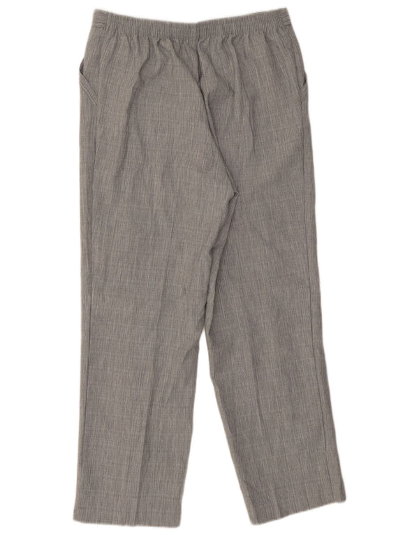 Pantaloni casual corti da donna Marks & Spencer UK 12 medi W30 L27 Grigio