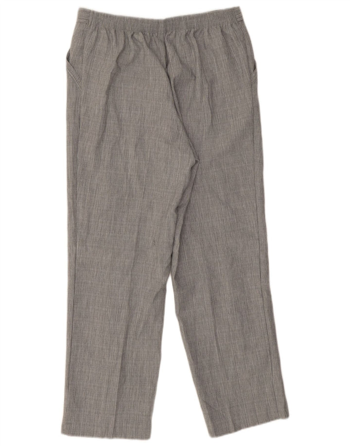 Pantaloni casual corti da donna Marks & Spencer UK 12 medi W30 L27 Grigio