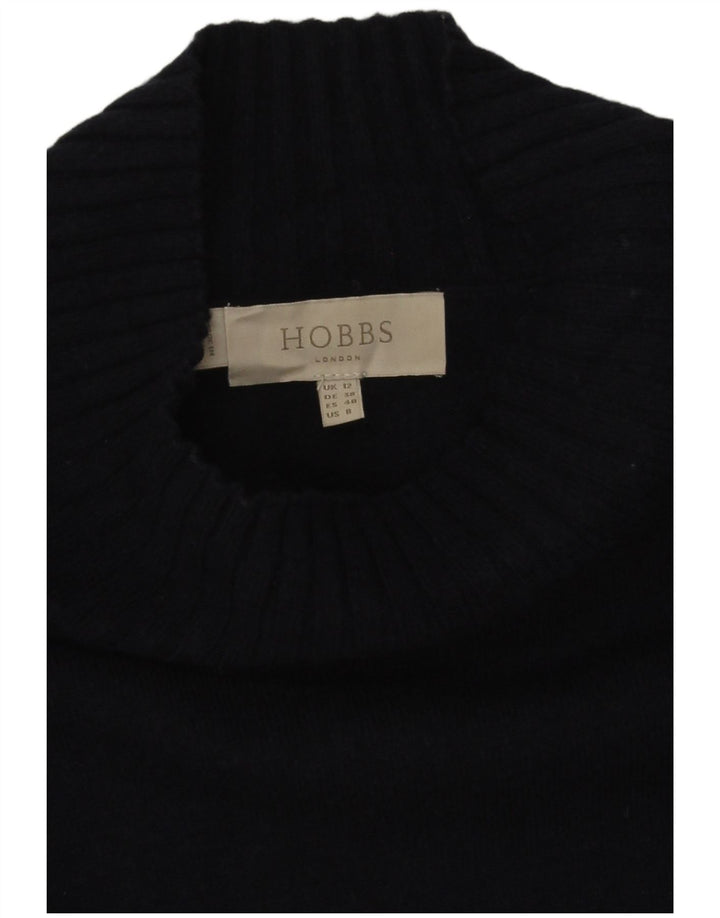 Abito maglione da donna Hobbs UK 12 medio in lana blu navy