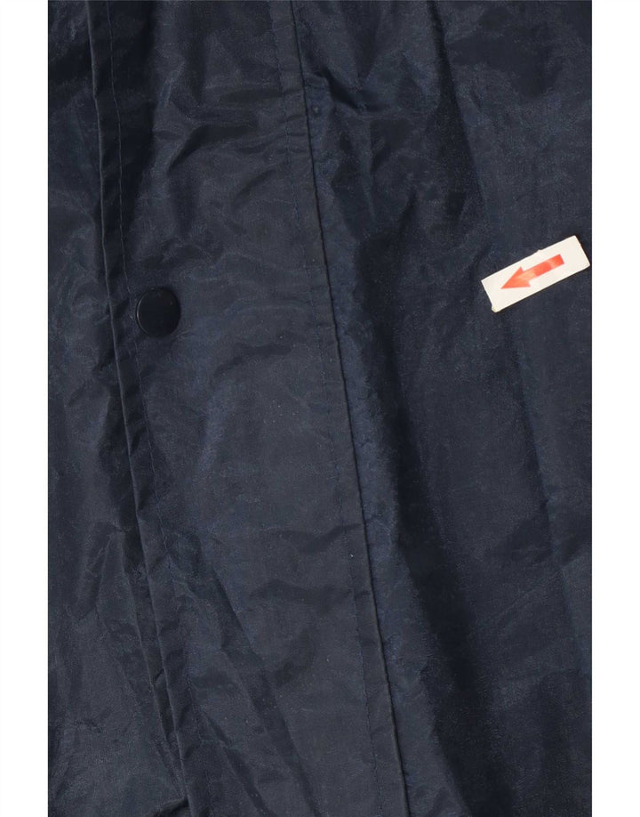 Giacca antipioggia con cappuccio Dickies per ragazzi 11-12 anni in poliestere blu navy
