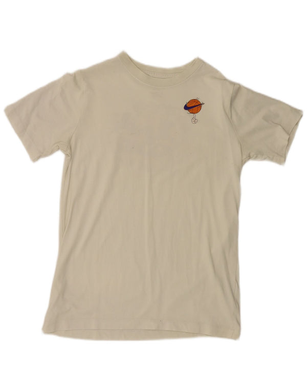 T-shirt grafica Nike Looney Tunes da bambino per ragazzi 13-14 anni XL bianco sporco