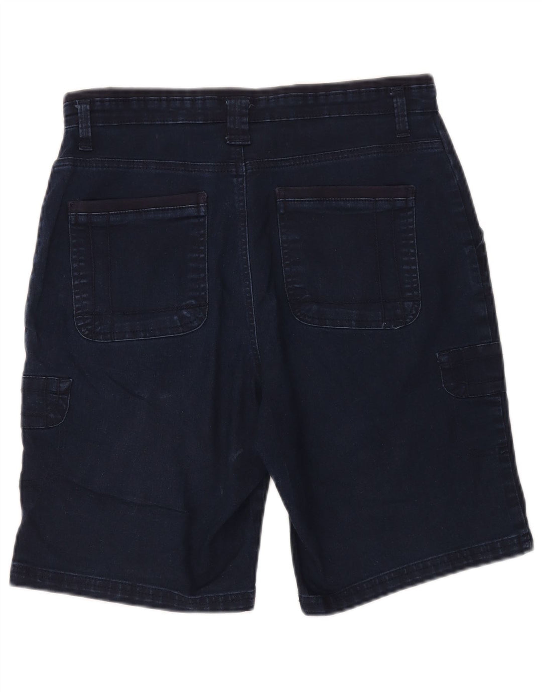 Pantaloncini cargo da uomo in denim con etichetta platino LEE W32 blu navy medio