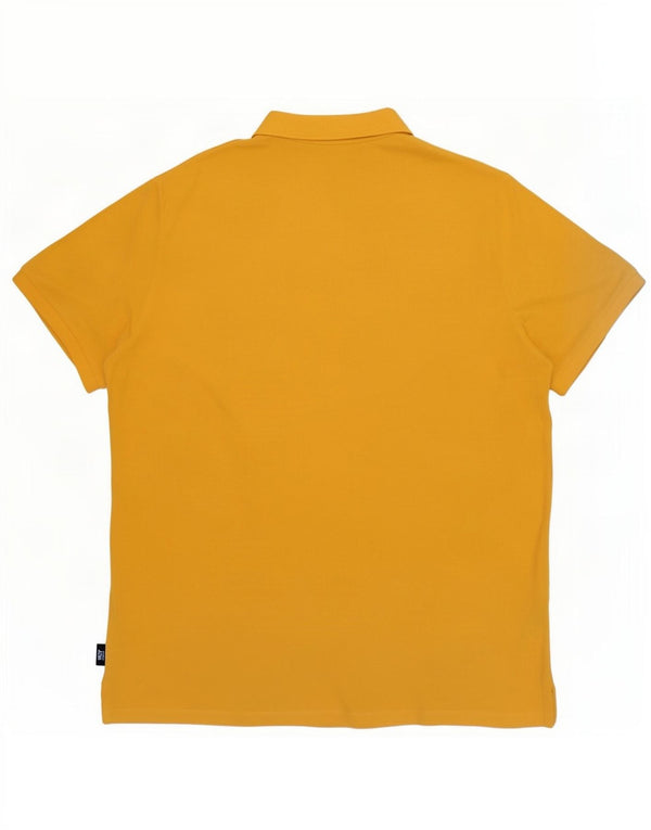 Polo Ralph Lauren da uomo personalizzata slim fit 2XL cotone giallo