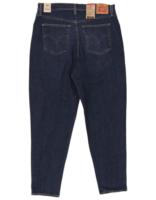 Levi's Donna Mom Jean Jeans affusolati a vita alta W33 L29 Cotone blu