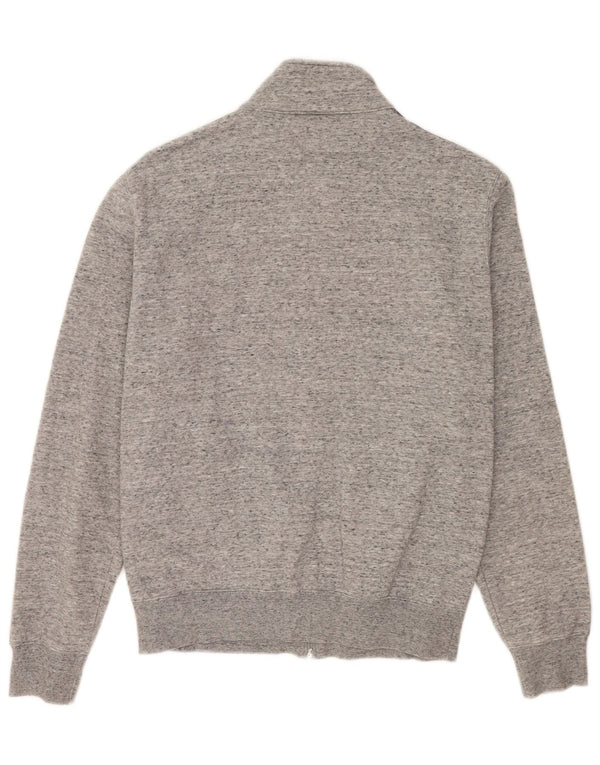 Giacca da tuta grafica da uomo Champion in cotone chiazzato grigio medio