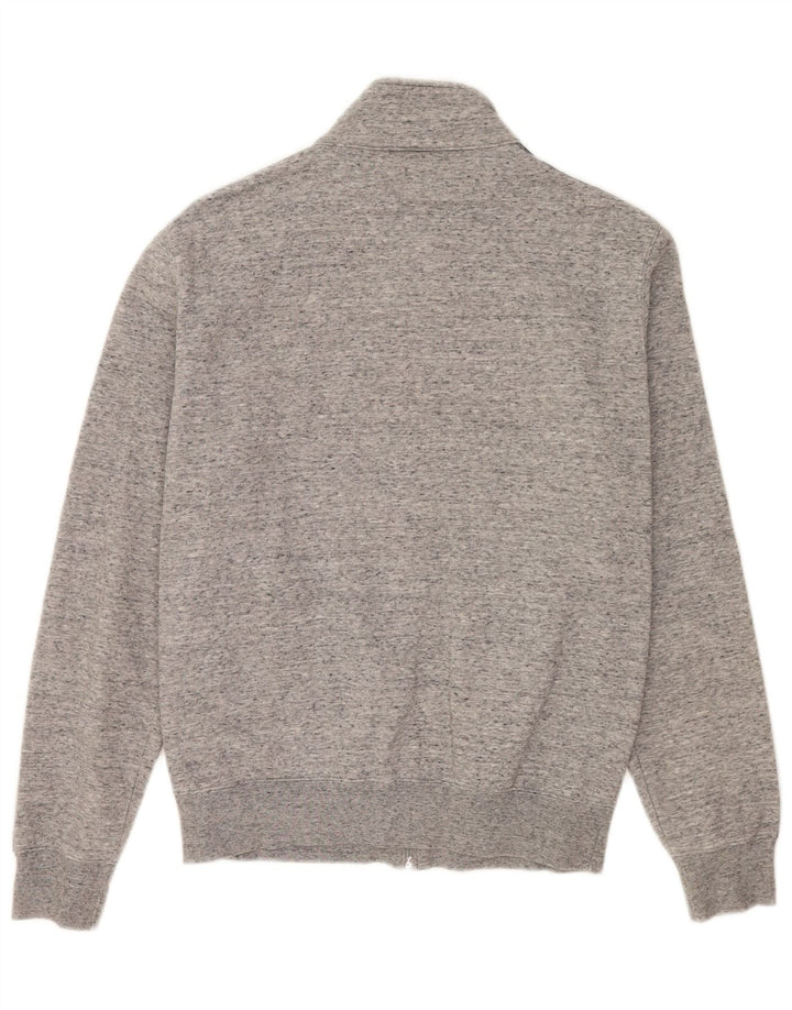 Giacca da tuta grafica da uomo Champion in cotone chiazzato grigio medio