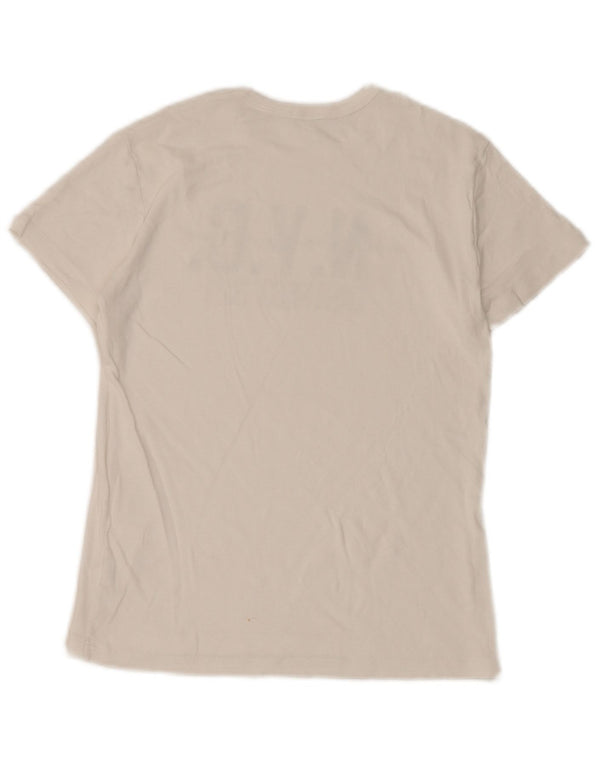 T-shirt grafica per ragazzi Benetton Top 11-12 anni 2XL Cotone bianco