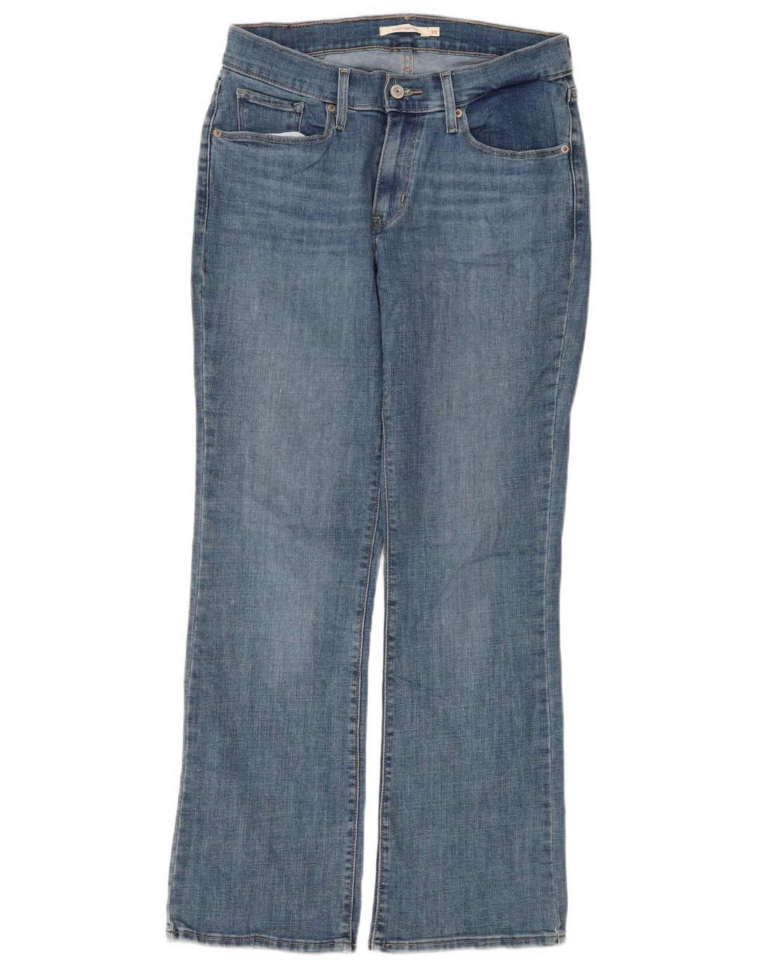 Jeans Levi's Curvy Bootcut da donna W30 L30 in cotone blu