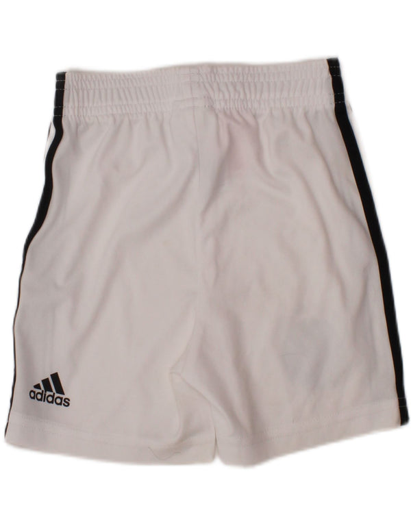 Pantaloncini sportivi ADIDAS da bambino Deutscher Fussball Bund 12-18 mesi bianchi
