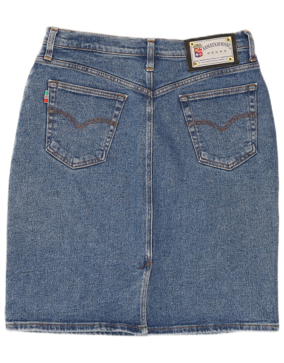 Gonna in denim da donna Armata Di Mare W32 grande blu