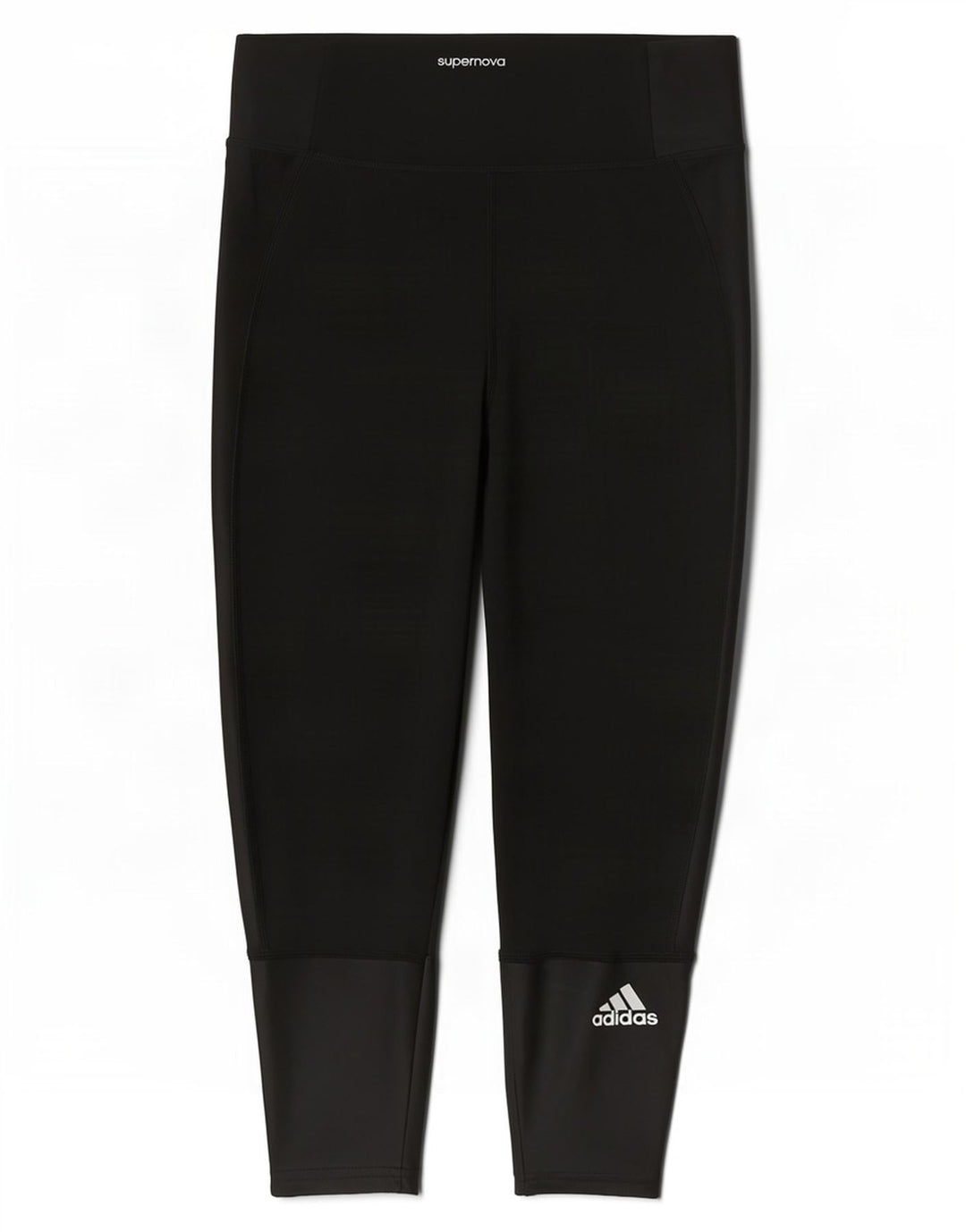 Leggings Adidas Supernova Capri da donna UK 4/6 XS neri