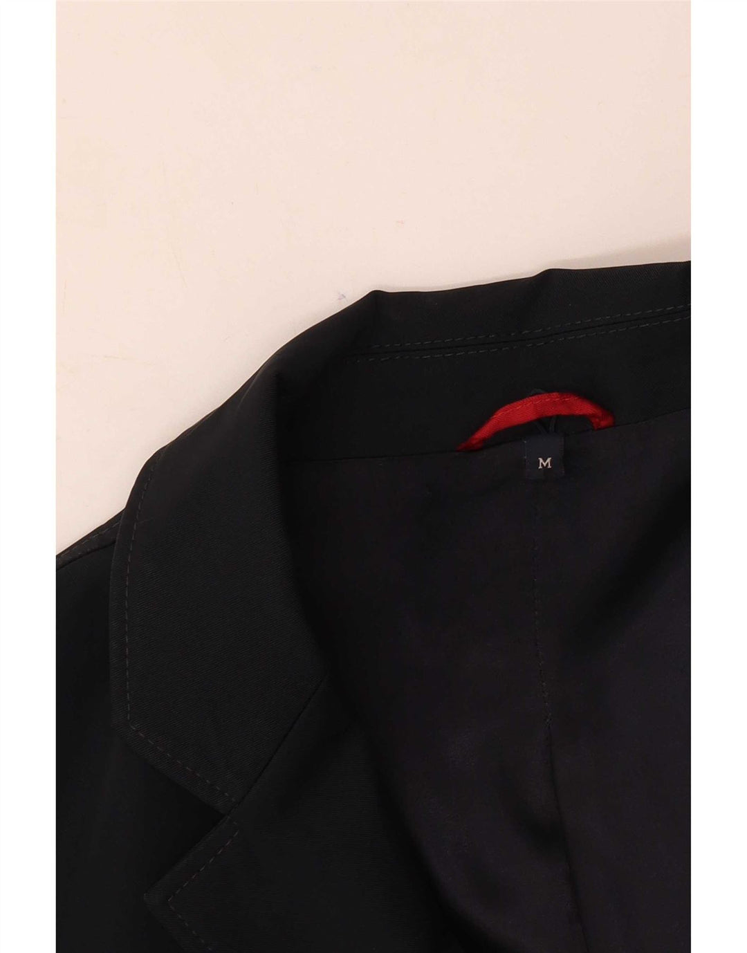 Cappotto da uomo Fay UK 38 medio blu navy poliestere classico