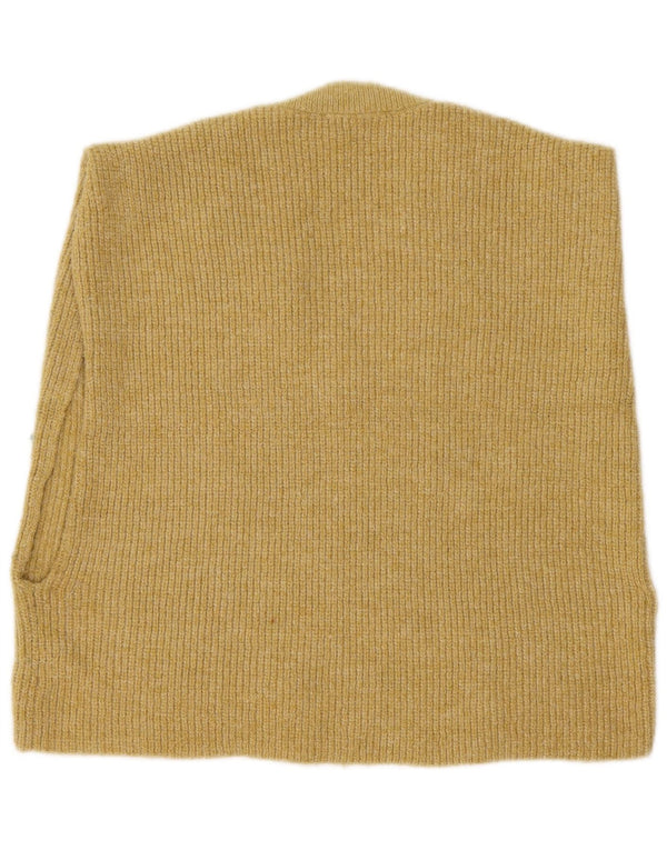 Canotta canotta da donna Zara UK 10 piccola gialla in poliestere